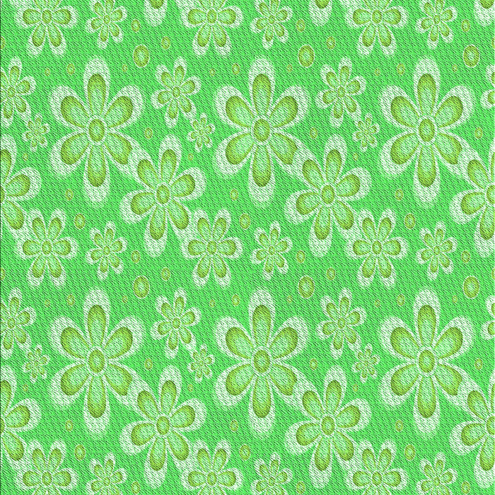 Machine Washable Transitional Emerald Green Rug, wshpat1251grn