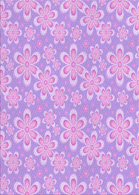 Machine Washable Transitional Purple Rug, wshpat1251pur