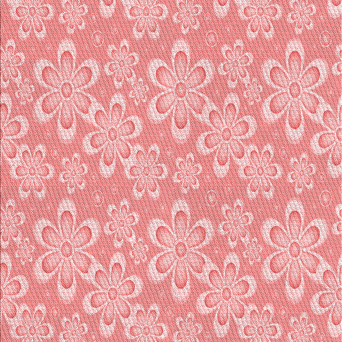 Machine Washable Transitional Pink Rug, wshpat1251rd