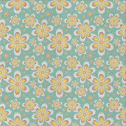 Square Patterned Khaki Green Novelty Rug, pat1251