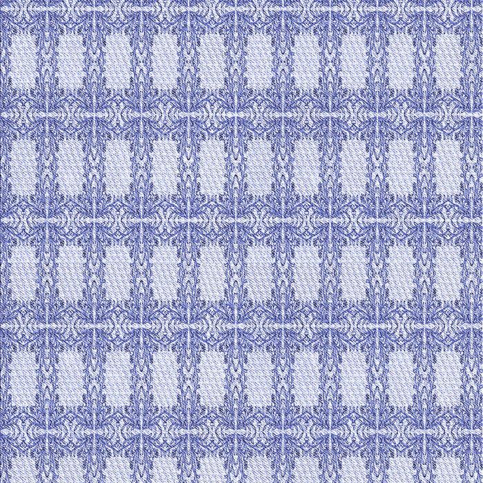 Patterned Blue Rug, pat1252blu