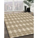 Machine Washable Transitional Golden Blonde Gold Rug in a Family Room, wshpat1252brn