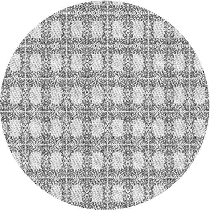 Square Machine Washable Transitional Gray Rug in a Living Room, wshpat1252gry