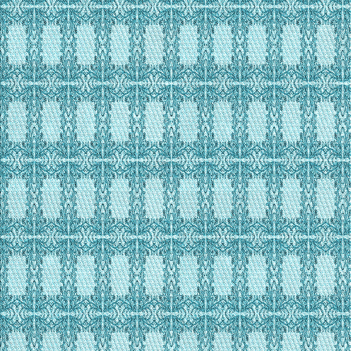 Machine Washable Transitional Blue Rug, wshpat1252lblu