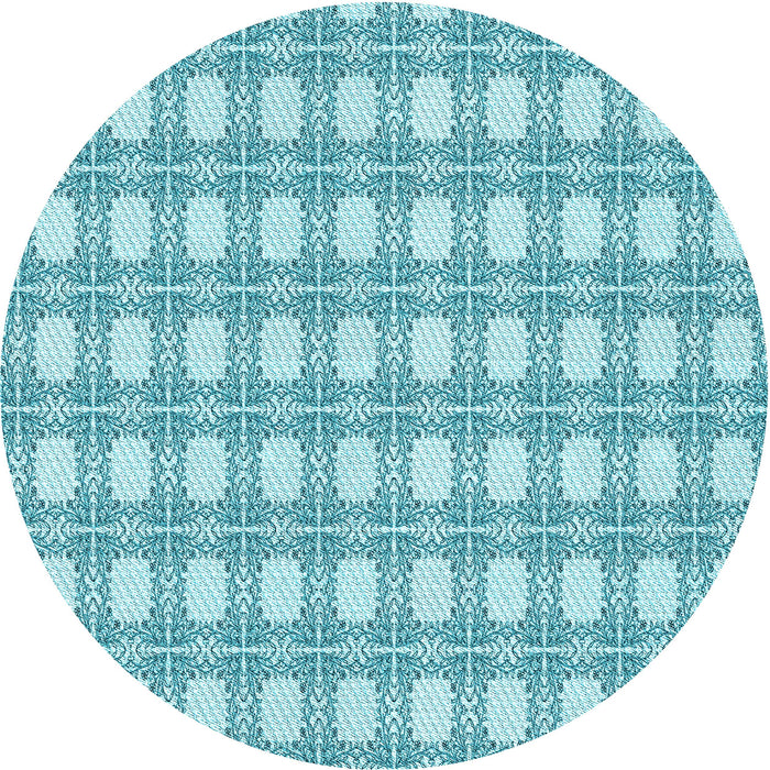 Square Machine Washable Transitional Blue Rug in a Living Room, wshpat1252lblu