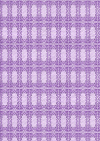 Machine Washable Transitional Purple Rug, wshpat1252pur