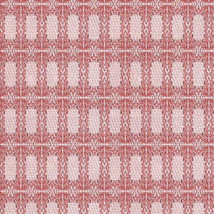 Machine Washable Transitional Red Rug, wshpat1252rd