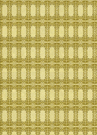 Machine Washable Transitional Dark Golden Brown Rug, wshpat1252yw