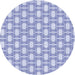 Square Patterned Blue Rug, pat1253blu