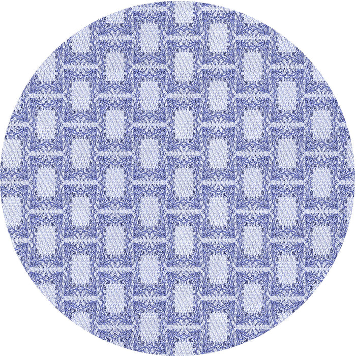 Square Machine Washable Transitional Blue Rug in a Living Room, wshpat1253blu
