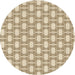 Square Machine Washable Transitional Golden Blonde Gold Rug in a Living Room, wshpat1253brn