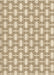 Patterned Golden Blonde Gold Rug, pat1253brn