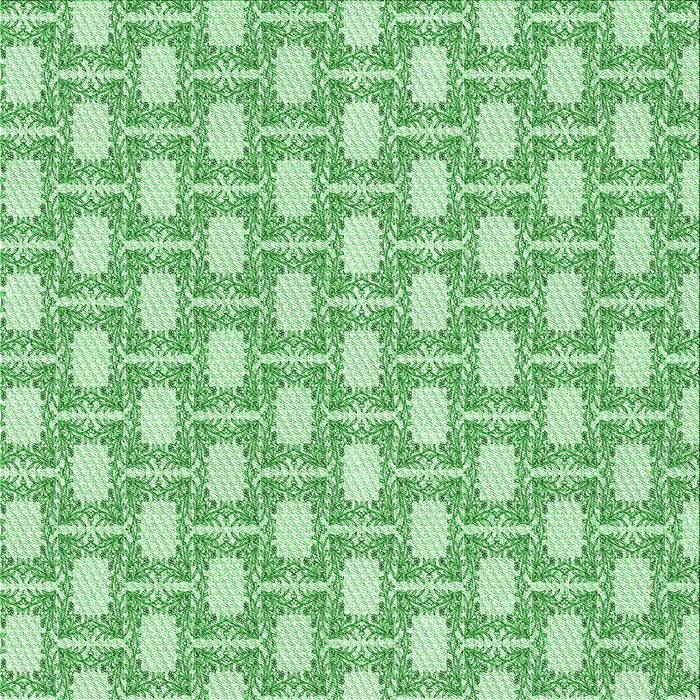 Round Patterned Light Green Rug, pat1253grn