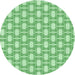 Square Machine Washable Transitional Light Green Rug in a Living Room, wshpat1253grn