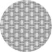 Square Patterned Gray Rug, pat1253gry