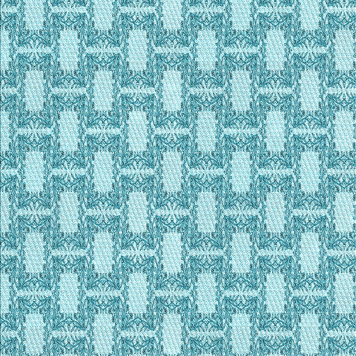 Machine Washable Transitional Blue Rug, wshpat1253lblu