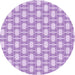 Square Machine Washable Transitional Purple Rug in a Living Room, wshpat1253pur