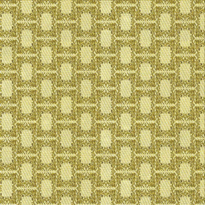 Round Patterned Dark Golden Brown Rug, pat1253yw