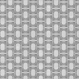Square Patterned Gray Novelty Rug, pat1253