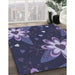 Patterned Light Purple Rug in Family Room, pat1254blu