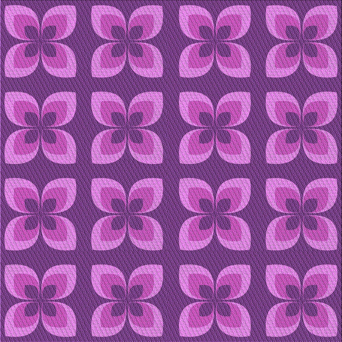 Round Machine Washable Transitional Crimson Purple Rug, wshpat1255pur