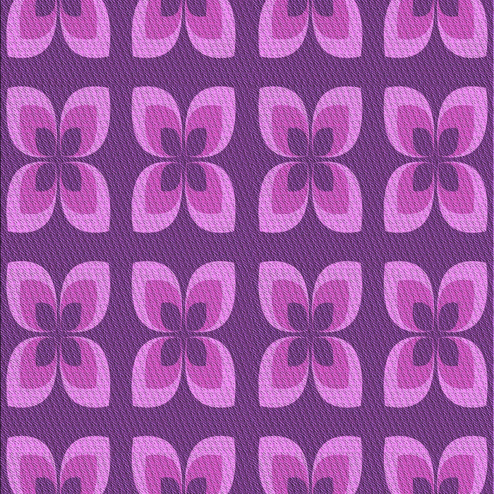 Patterned Crimson Purple Rug, pat1255pur