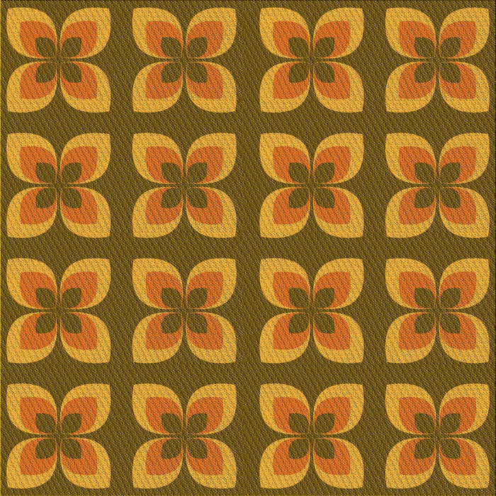 Round Machine Washable Transitional Mahogany Brown Rug, wshpat1255yw