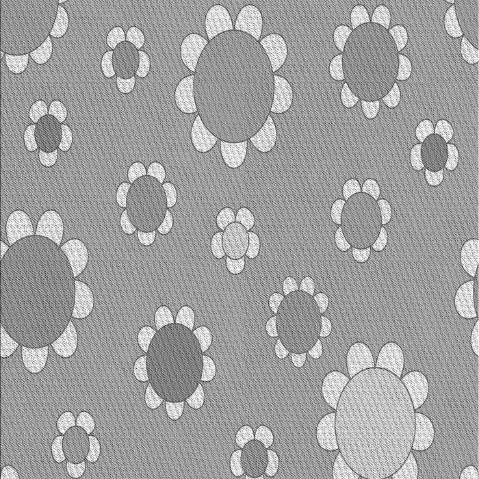 Patterned Gray Rug, pat1256gry