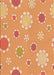 Patterned Yellow Orange Rug, pat1256org