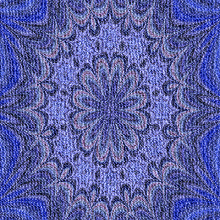 Patterned Light Slate Blue Rug, pat1257blu