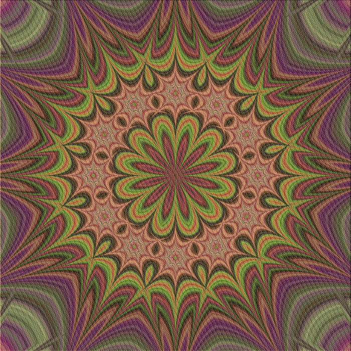 Round Patterned Brown Red Rug, pat1257brn