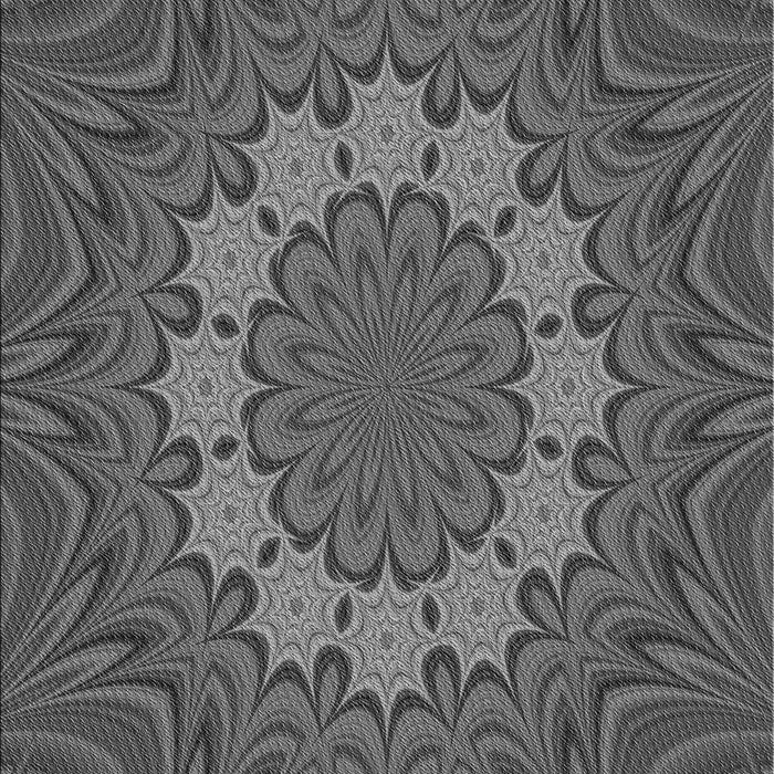 Patterned Gray Rug, pat1257gry