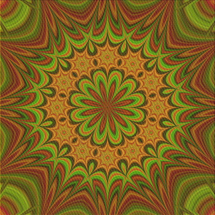 Round Machine Washable Transitional Dark Yellow Green Rug, wshpat1257yw