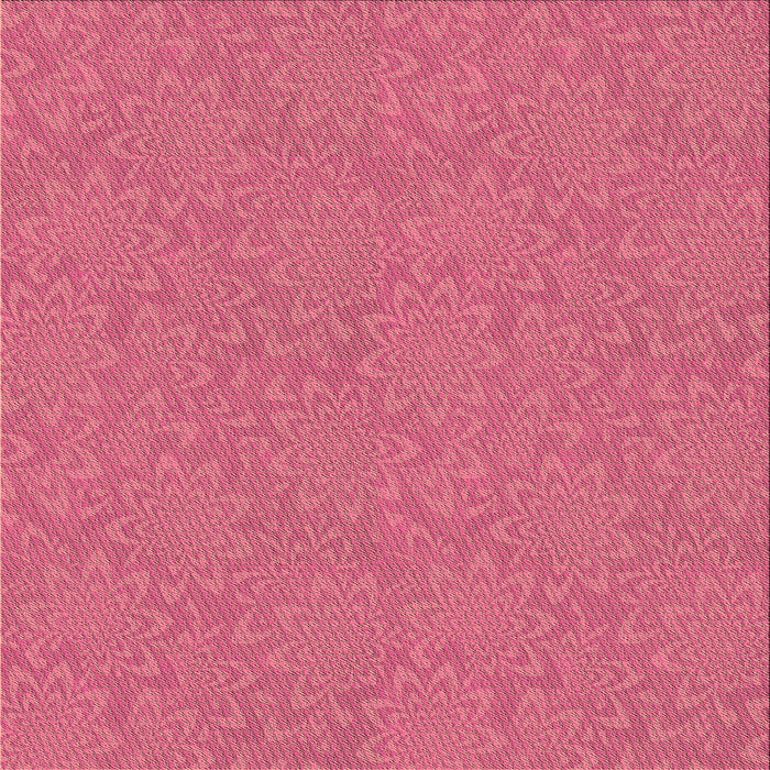 Round Machine Washable Transitional Pink Rug, wshpat1258brn