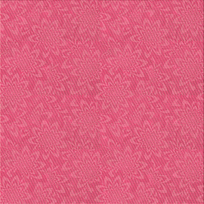 Round Machine Washable Transitional Raspberry Red Rug, wshpat1258org