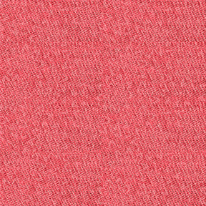 Round Patterned Red Rug, pat1258rd