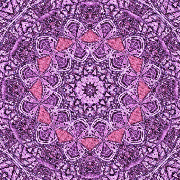 Round Machine Washable Transitional Dark Magenta Purple Rug, wshpat126pur