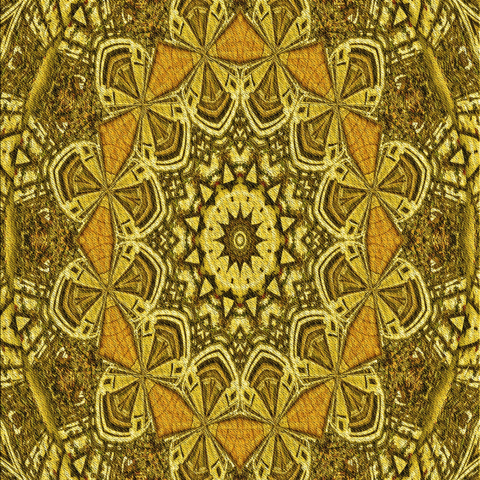 Patterned Dark Bronze Brown Rug, pat126yw