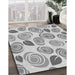 Machine Washable Transitional Gray Rug in a Family Room, wshpat1261gry