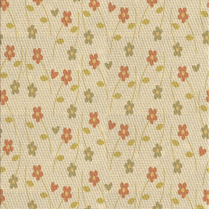 Patterned Khaki Gold Rug, pat1262brn