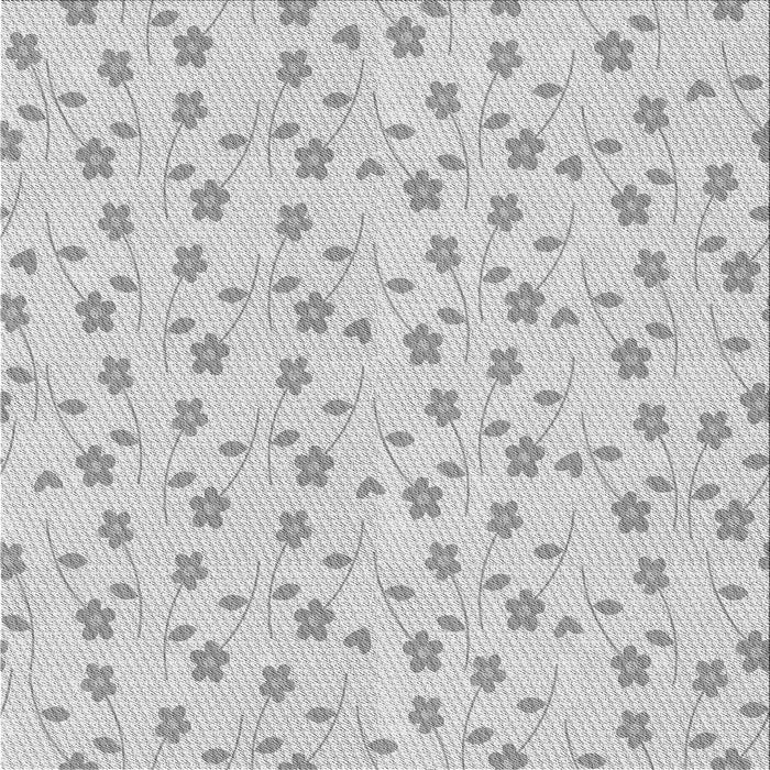 Round Machine Washable Transitional Platinum Gray Rug, wshpat1262gry