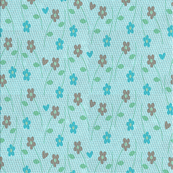 Patterned Blue Rug, pat1262lblu