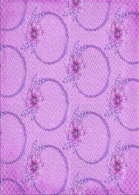 Machine Washable Transitional Violet Purple Rug, wshpat1263pur