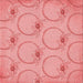 Round Machine Washable Transitional Pastel Pink Rug, wshpat1263rd