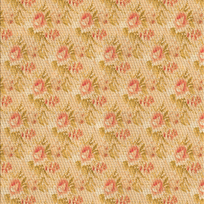 Machine Washable Transitional Orange Rug, wshpat1265org