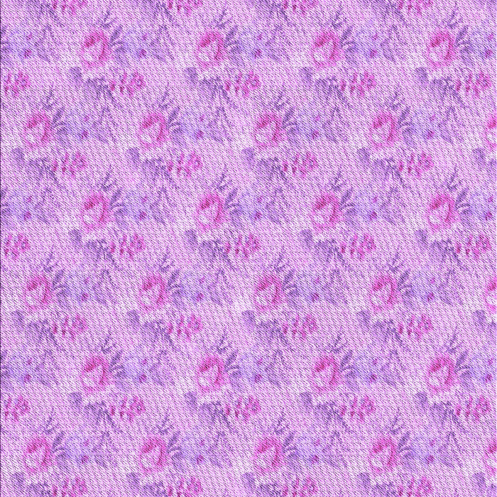 Patterned Blossom Pink Rug, pat1265pur