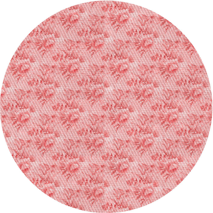 Square Machine Washable Transitional Pink Rug in a Living Room, wshpat1265rd