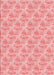 Machine Washable Transitional Pink Rug, wshpat1265rd