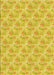 Machine Washable Transitional Yellow Rug, wshpat1265yw