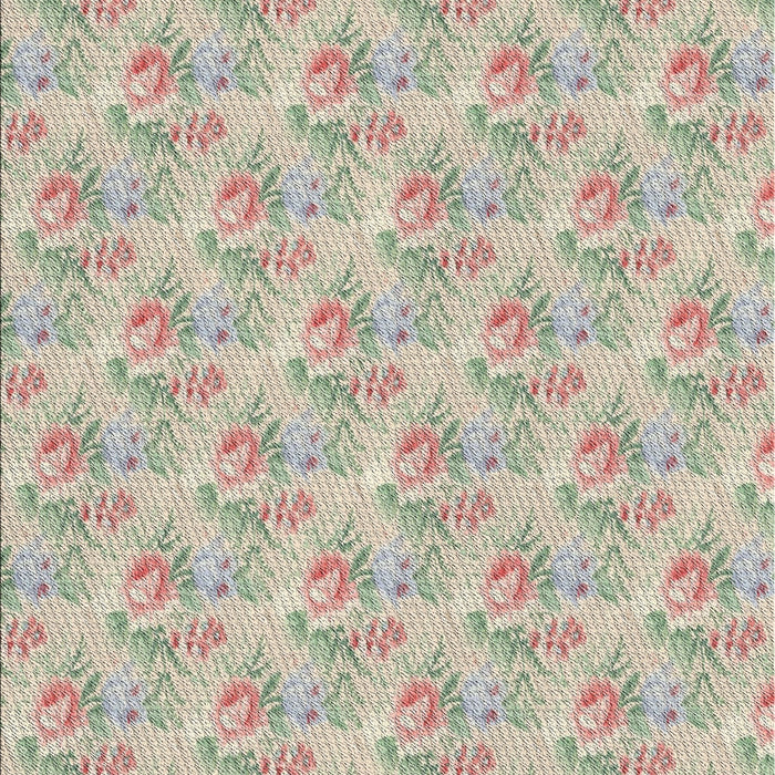 Patterned Dark Almond Brown Novelty Rug, pat1265